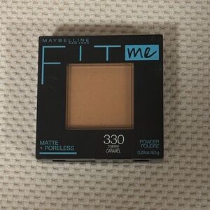 🆕Maybelline Fit Me Pressed Powder Color Toffee Carmel 330